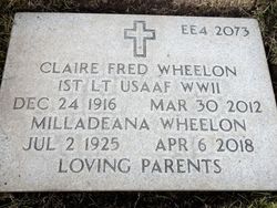 Claire Frederick “Fred” Wheelon 