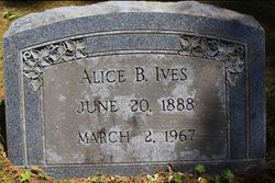 Alice Katherine <I>Blakemore</I> Ives 