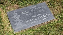 Alma May <I>Feaster</I> Barnes 