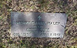 Henry Daniel Haley 