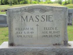 Eliza E <I>Dillon</I> Massie 