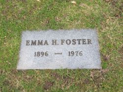 Emma Caroline <I>Holtz</I> Foster 