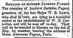 Andrew Jackson Pageot 