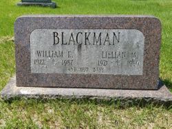 William Edward “Bill” Blackman 