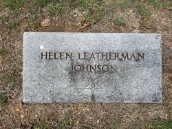 Helen Ruth <I>Leatherman</I> Johnson 