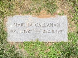 Martha Ann <I>Callahan</I> Atkinson 