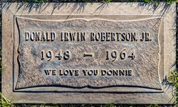 Donald Irwin “Donnie” Robertson Jr.