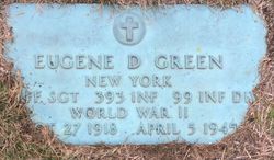 Sgt Eugene D Green 