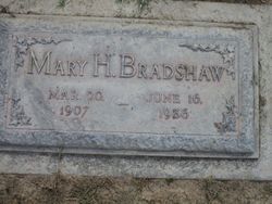 Mary Helen <I>Clark</I> Bradshaw 