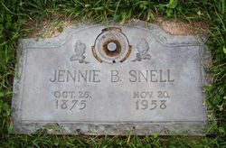 Jennie B. <I>Williams</I> Snell 