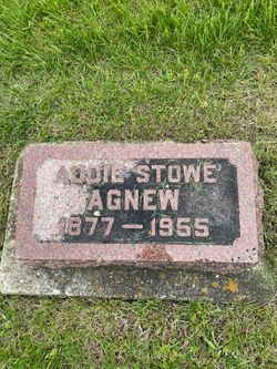Addie <I>Stowe</I> Agnew 