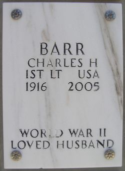Charles H Barr 