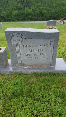 Donna Mae “Donnie” <I>Clayborn</I> Allred 