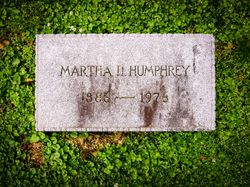 Martha Love “Mattie” <I>Williams</I> Humphrey 