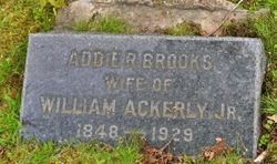 Addie R. <I>Brooks</I> Ackerly 