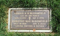Gerald K R Bloomfield 