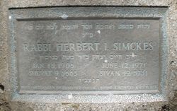 Rabbi Herbert Isaac Simckes 
