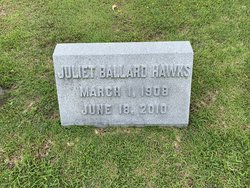 Juliet <I>Ballard</I> Hawks 