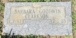 Barbara <I>Goodwin</I> Clarkson 