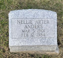 Nellie <I>Arter</I> Anders 