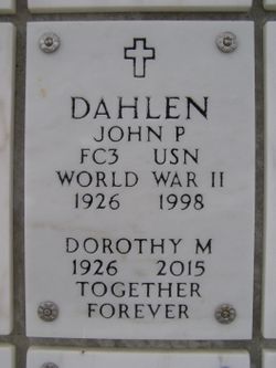 Dorothy May <I>Zeider</I> Dahlen 