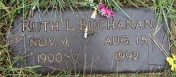 Ruth Lucille <I>Ellison</I> Buchanan 