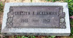 Chester Frederick Ackerman 