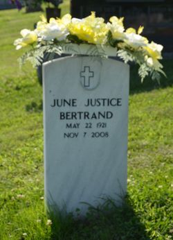 June <I>Justice</I> Bertrand 
