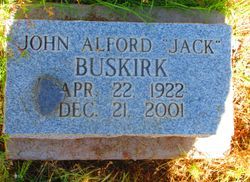 John Alford “Jack” Buskirk 