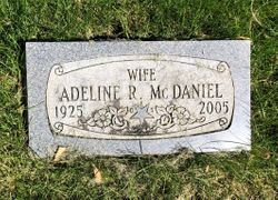 Adeline Bertha <I>Reiss</I> McDaniel 