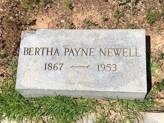 Bertha <I>Payne</I> Newell 