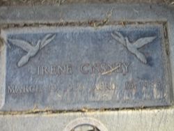 Irene Bertha <I>Holmstedt</I> Cissney 