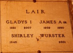Shirley Ann <I>Lair</I> Wurster 