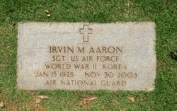 Sgt Irvin Mathis Aaron 