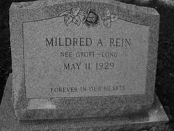 Mildred A. <I>Groff</I> Rein 