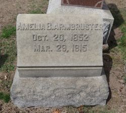 Amelia B <I>Burkhardt</I> Armbruster 