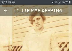 Lillian Mae <I>Deering</I> Parkhurst 