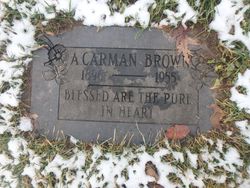 A Carman Brown 