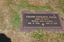 Calvin Coolidge Adams 