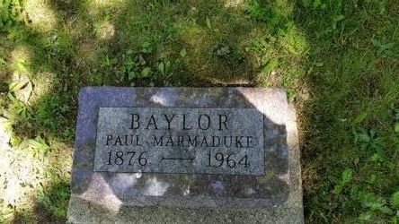 Paul Marmaduke Baylor 