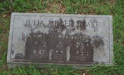 Julia Miller <I>Blake</I> Fentress 