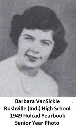 Barbara Joan “Nana” <I>VanSickle</I> Cronin 