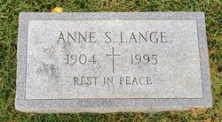 Anne Elizabeth <I>Shand</I> Lange 