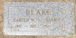 Harold William Blake 