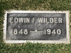 Edwin Forrest Wilder 