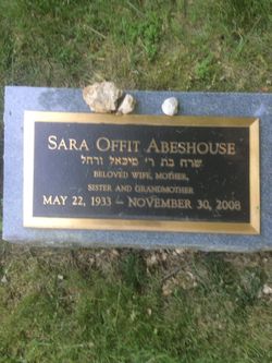 Sara <I>Offit</I> Abehouse 