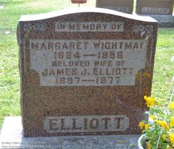 Margaret <I>Wightman</I> Elliott 