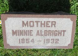 Minnie <I>Lipke</I> Albright 