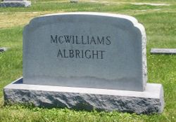 Mary Ellen <I>McWilliams</I> Albright 