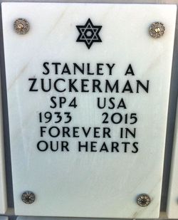 Stanley A Zuckerman 